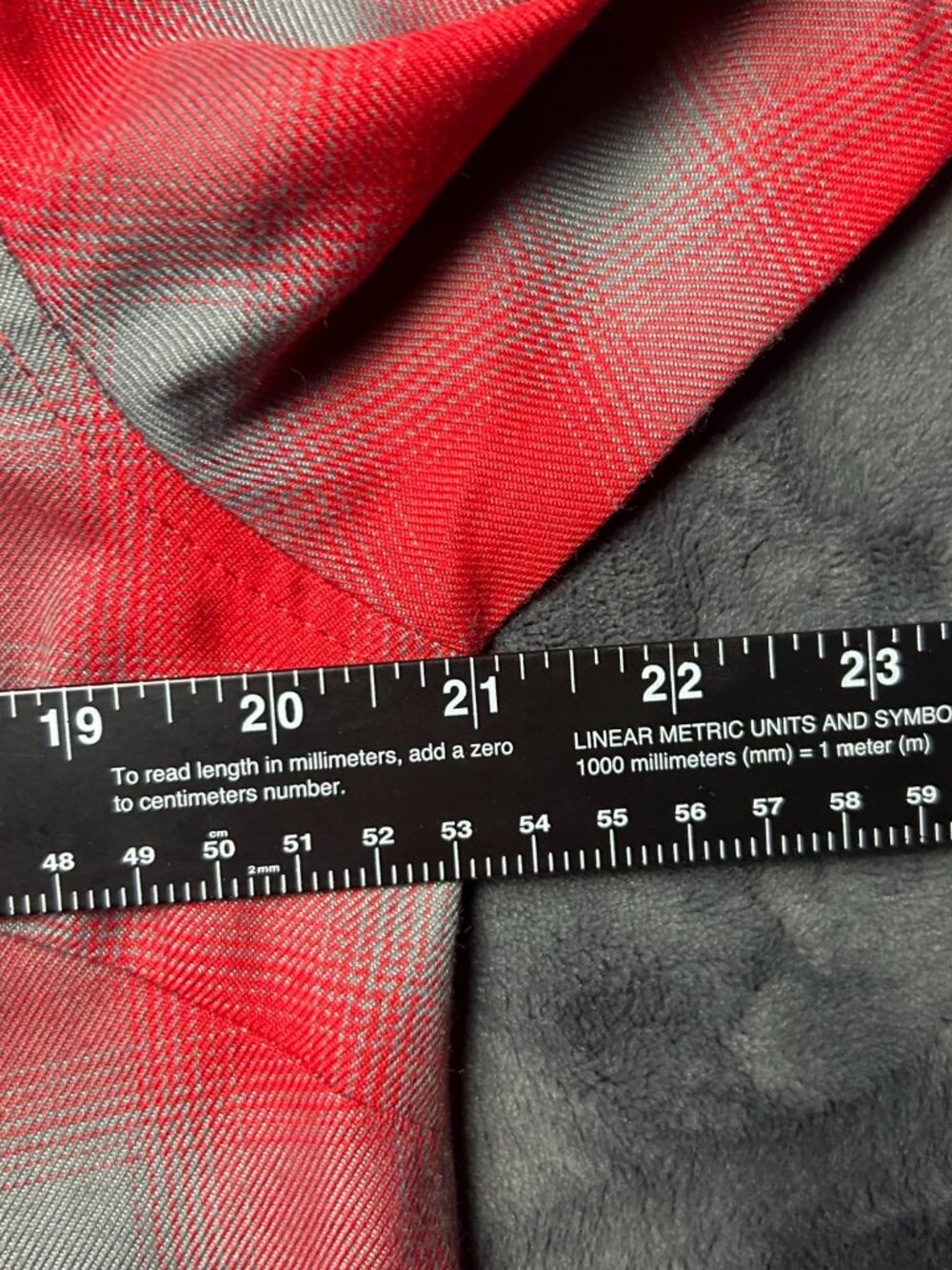Mens Dixxon Flannel Co Lg Pulaski Flannel Shirt Long Sleeve Snap Front Red Gray - Picture 4 of 6